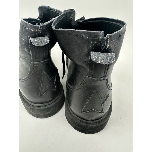 GOLDEN GOOSE short boot processing boots Black 21-093-570-0020 EU 38 US 8 - Picture 5 of 9